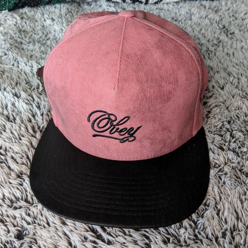 Obey strapback flatbill